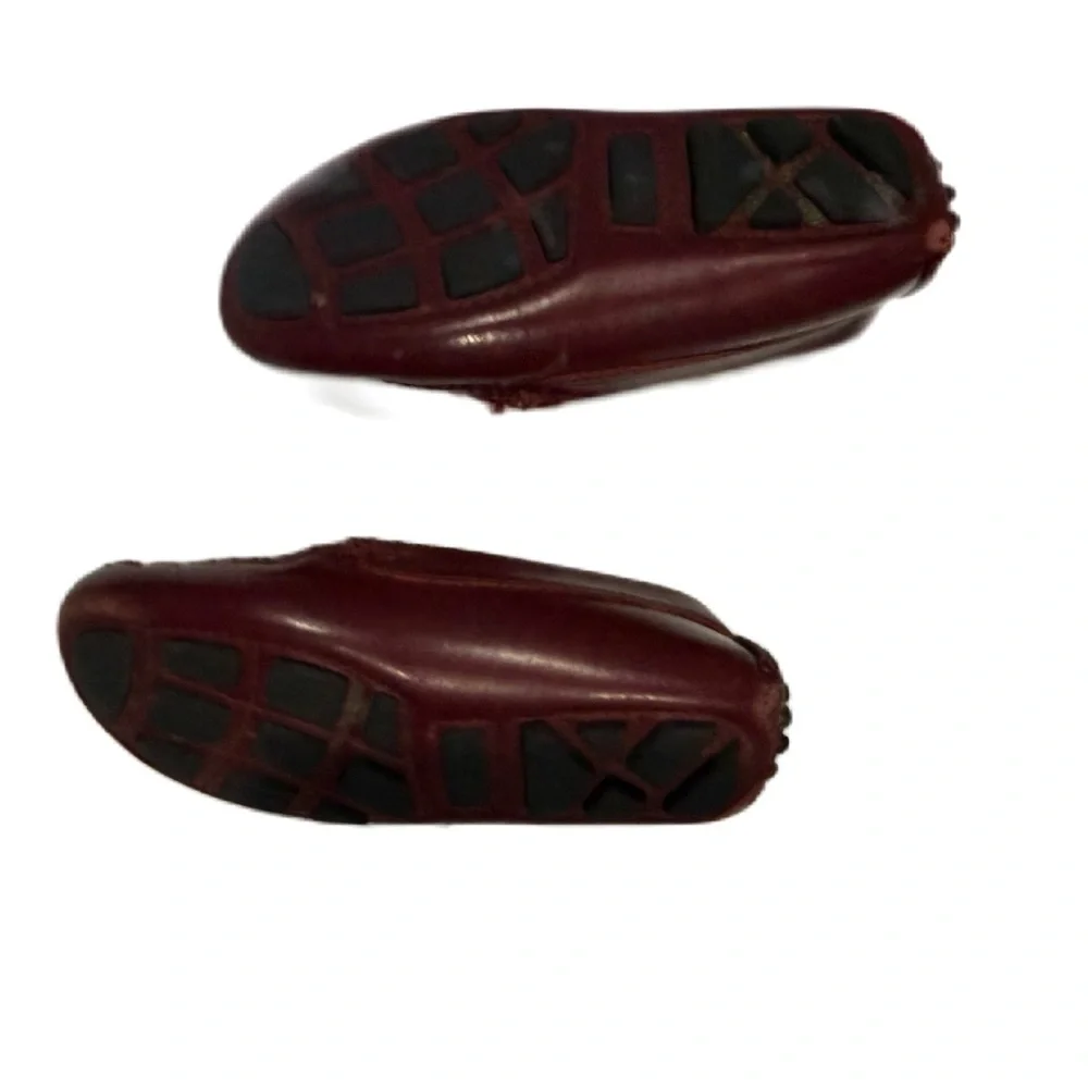 London Kids- Burgundy Penny Loafers size 8